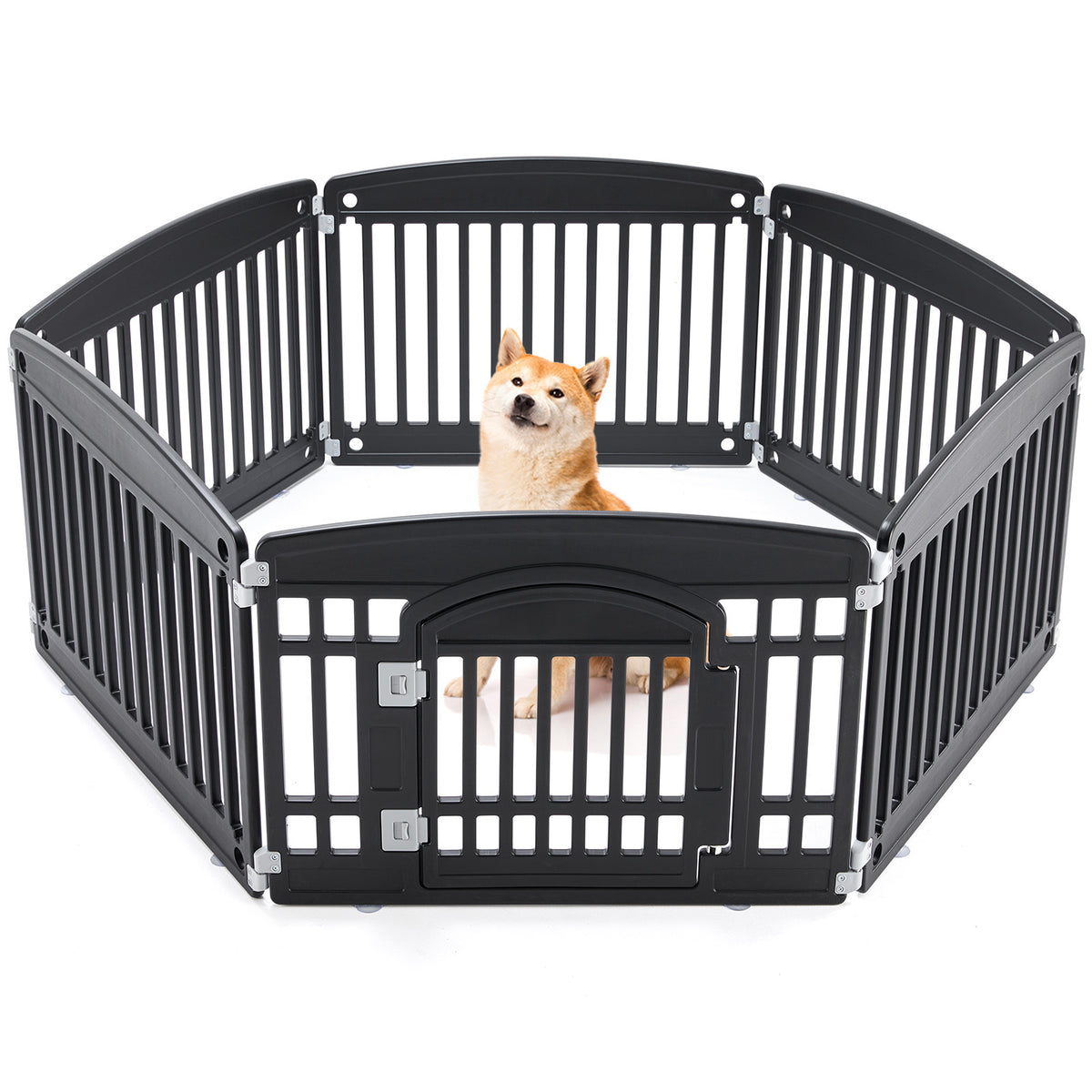 Dog Game Fence Is Safe And Reliable Black6Panel