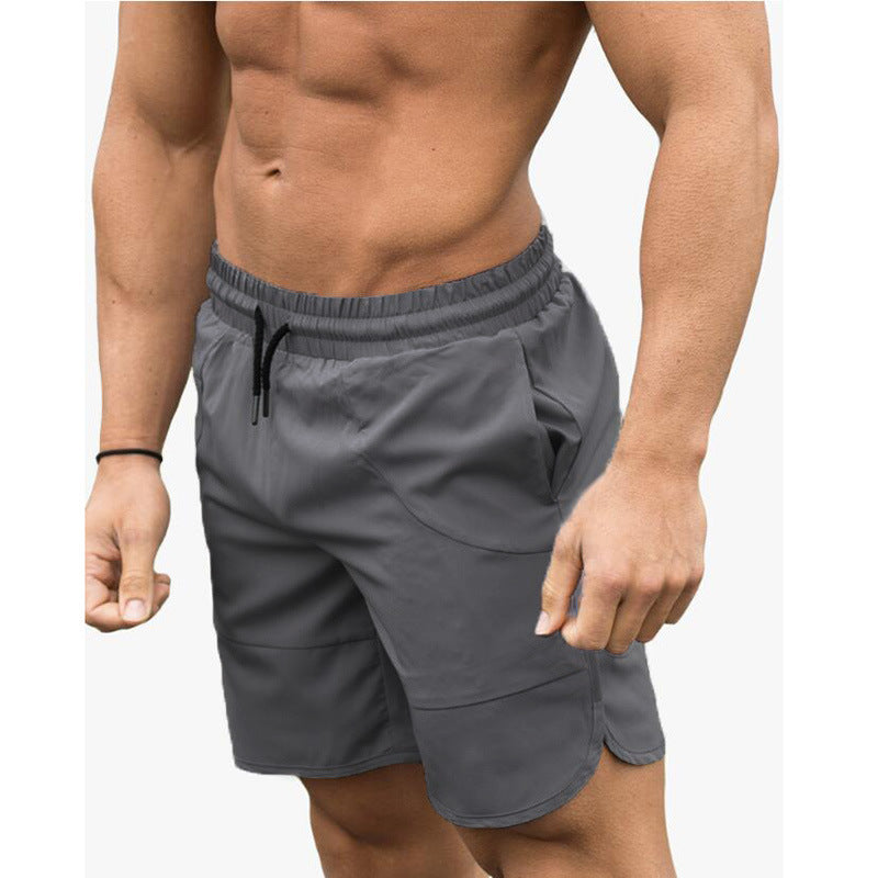 Men's Fashion Casual Exercise Running Pants Gray