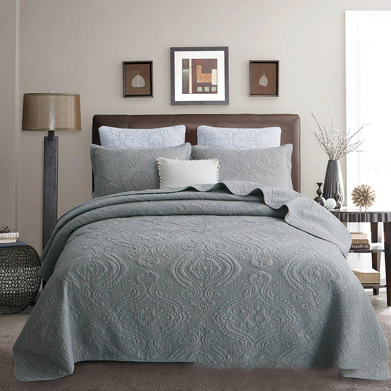 Three-piece bed Grey