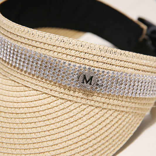 Straw top sun hat