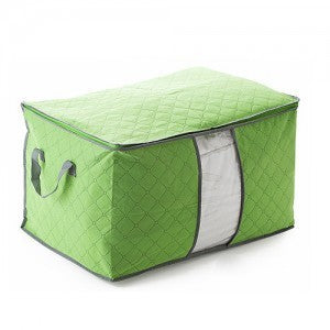 Quilt storage clothes finishing quilt storage bag Large green