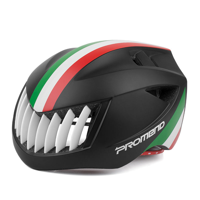 Mountain bike riding helmet Black green