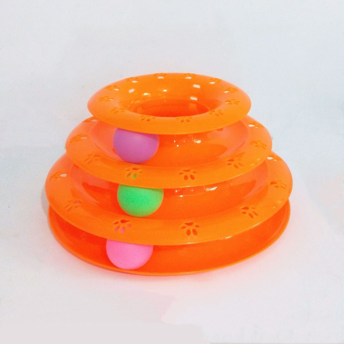 Cat pet educational toys Orange