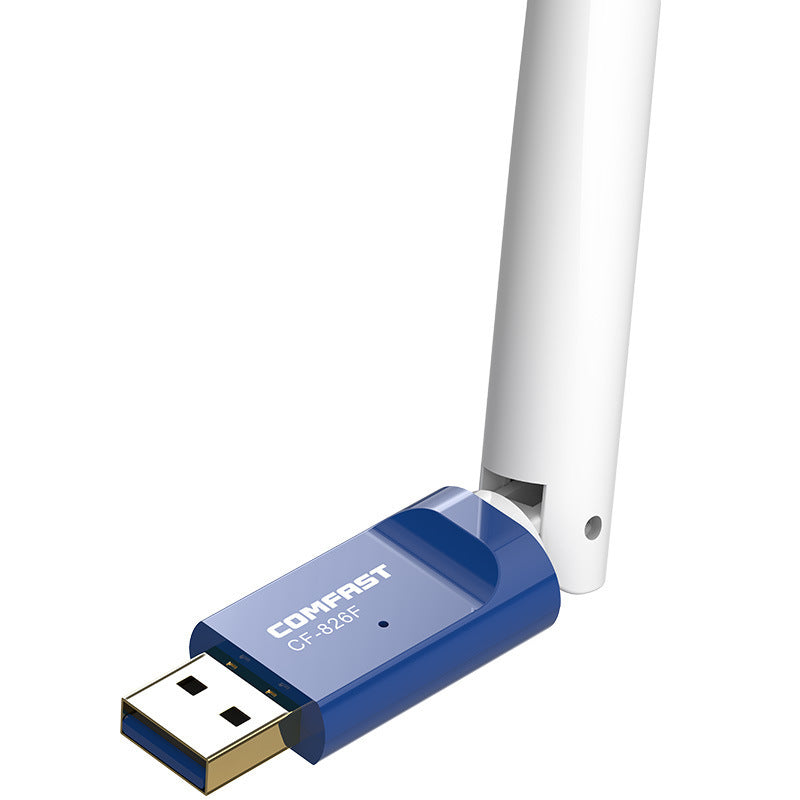 USB wireless network card external antenna Blue