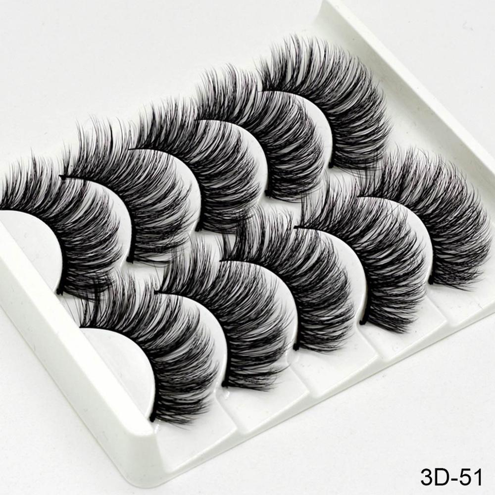 Handmade chemical fiber false eyelashes 3D 51