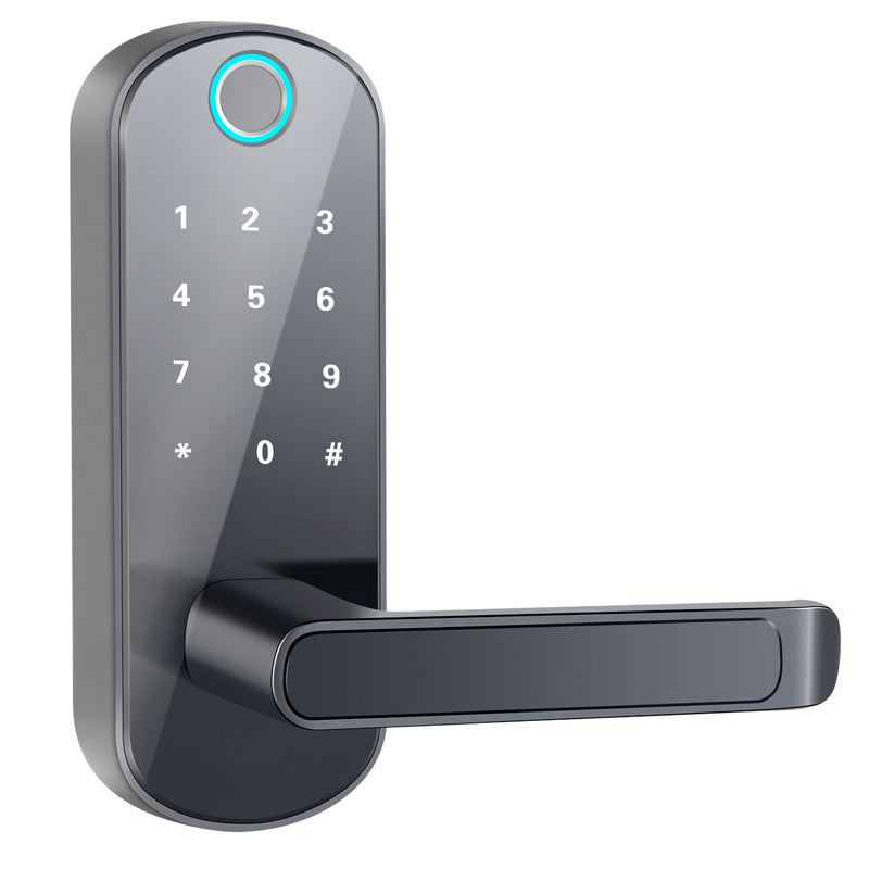 Smart Bluetooth fingerprint lock Silver