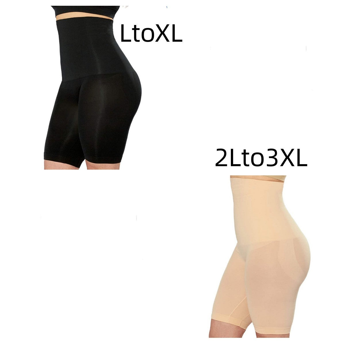 Women's High Waisted Abdomen And Hip Panties Bundle18 Set