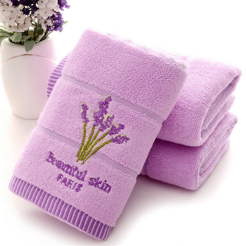 34 Strands Of Lavender Scented Towel Ideas Purple 34x74cm