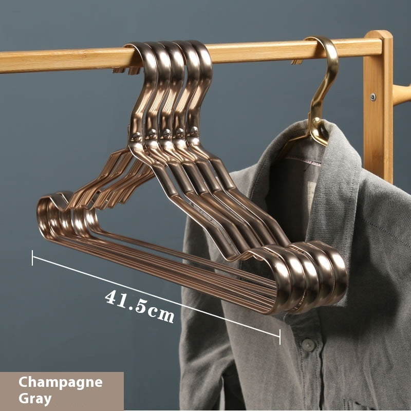 Bold Aluminum Alloy Multifunctional Hanger Champagne Gray