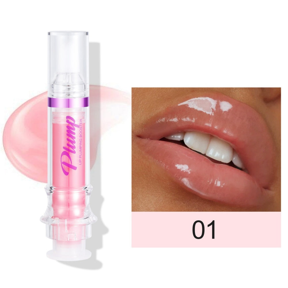 New Tube Lip Rich Lip Color Slightly Spicy Lip Honey Lip Glass Mirror Face Lip Mirror Liquid Lipstick 1color