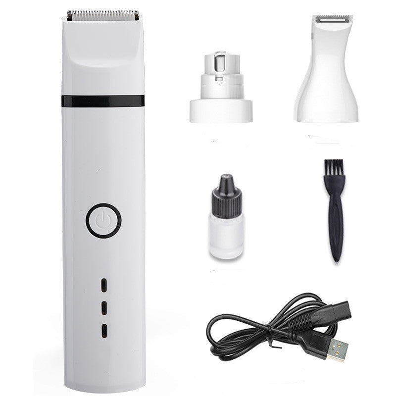 Pet Shaving Device For Dogs White USB