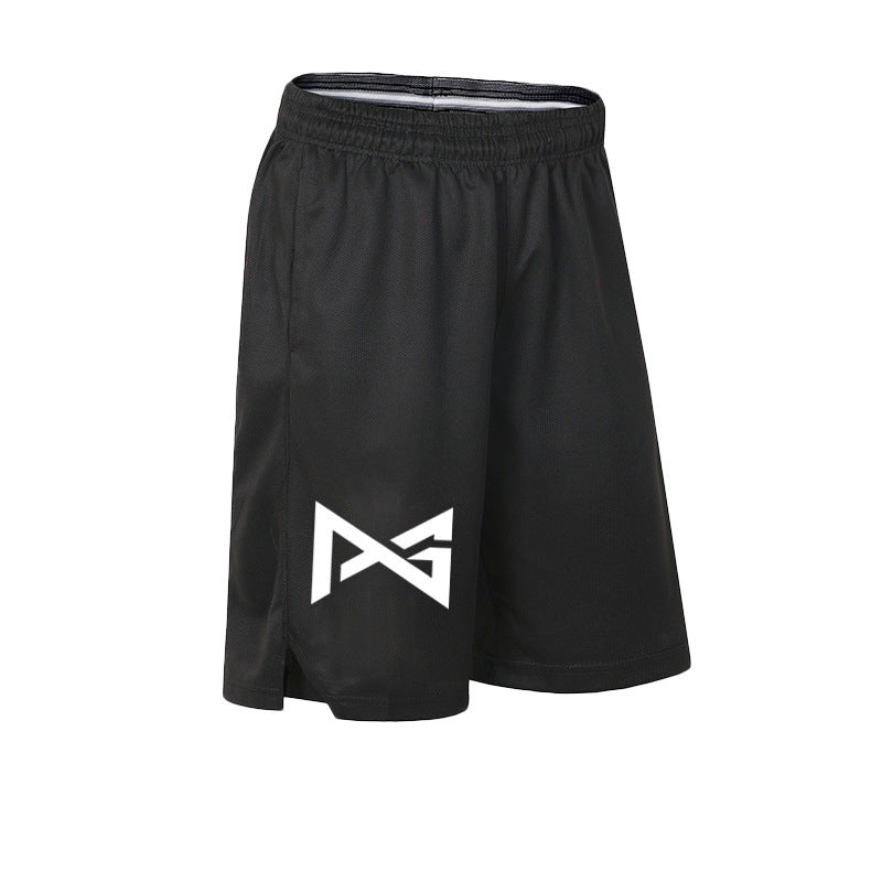 Sports outdoor basketball shorts Black Style3