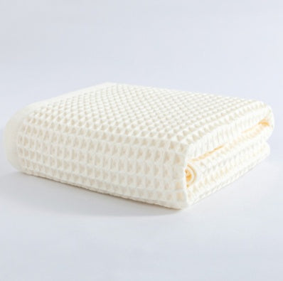 Cotton bath towel big towel Light yellow