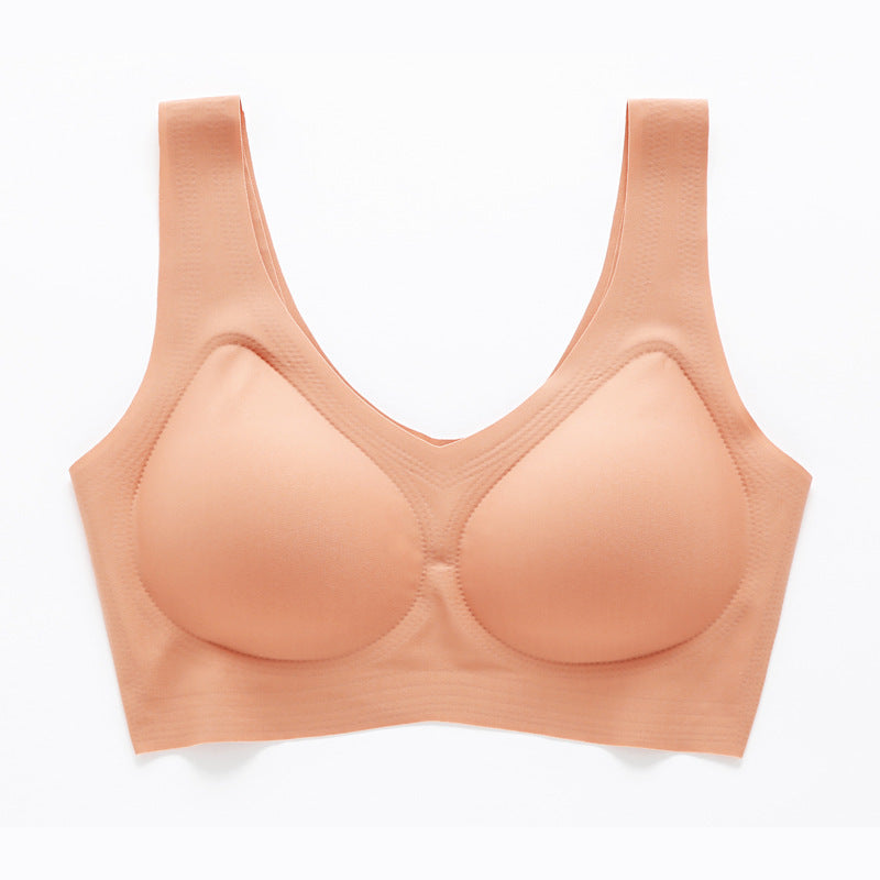 New Latex Underwear Seamless For Pregnant Women Caramel