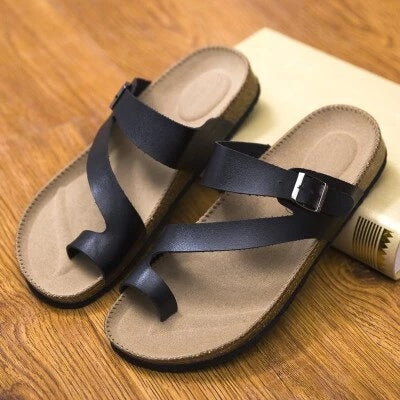 men sandals Black 1 style