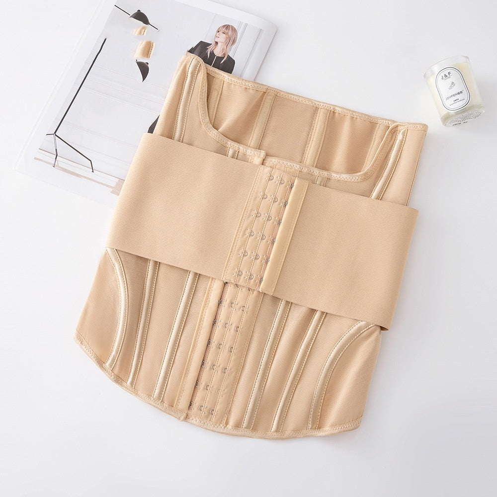 Belly Band Waist Training Fitness Tummy Slimming Apricot