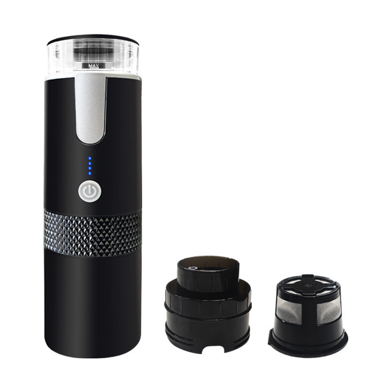 Portable Wireless Electric Coffee Machine Black USB