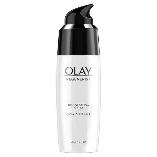 Olay Face Moisturizer, Regenerist Fragrance Free Light Gel Regenerating Serum, 1.7 fl oz
