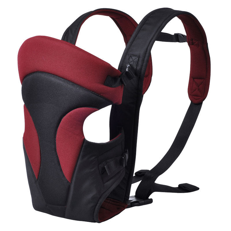 Baby baby strap baby carrier Wine red