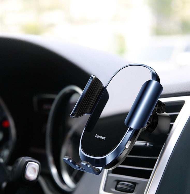 Smart Automatic Car Mount Phone Holder Blue
