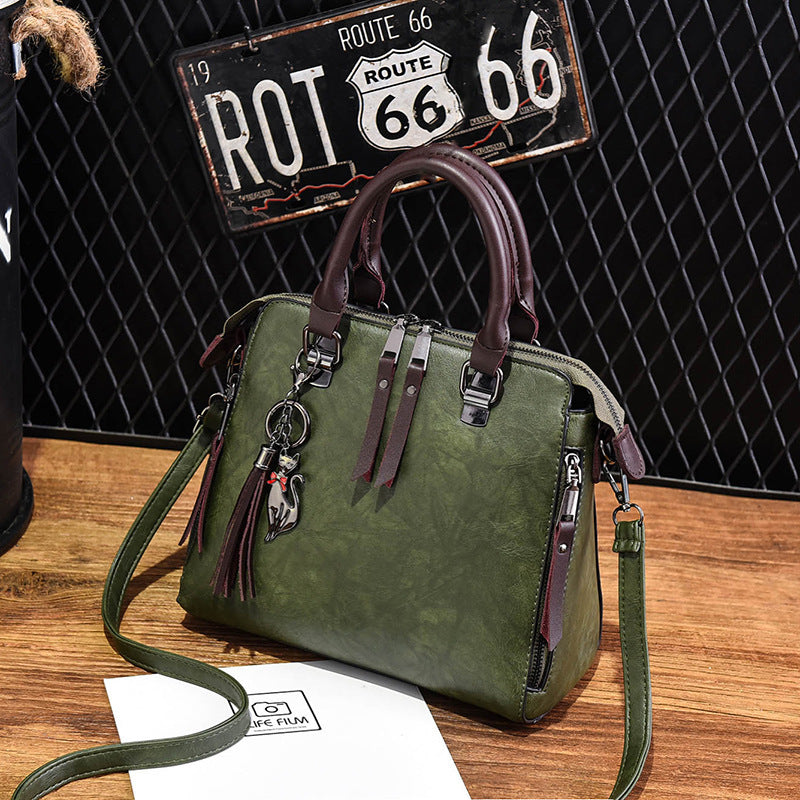 Korean Fashion Women Bags Green
