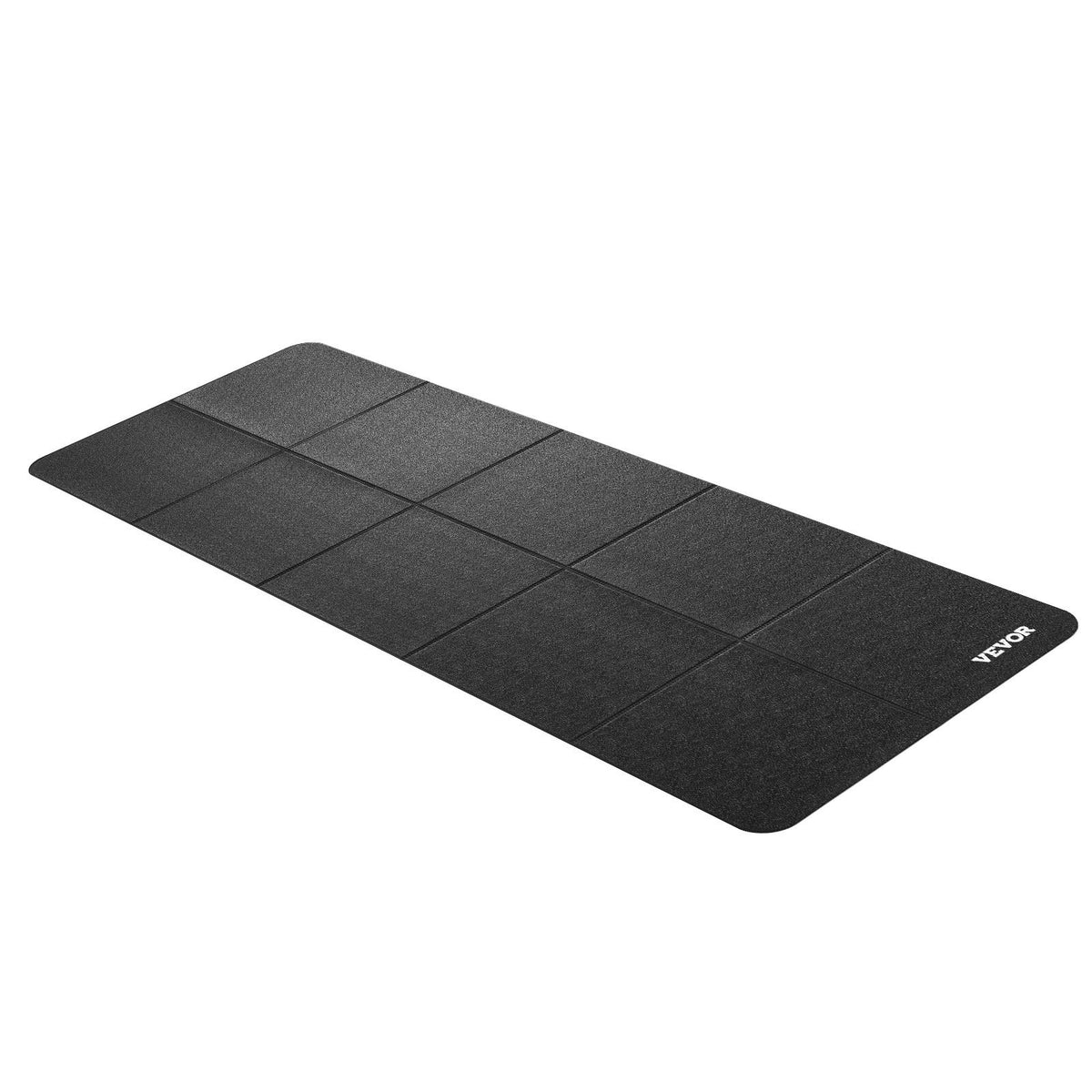 Foldable Walking Pad Treadmill Mat For Carpet Floor Exercise Equipment Mat Black