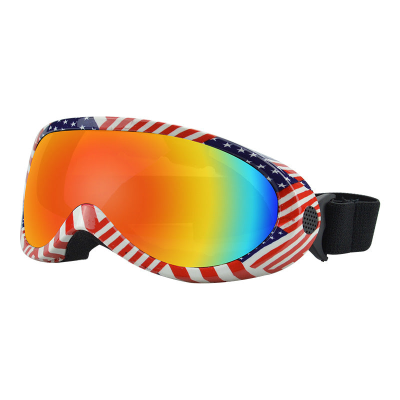 Cat Windproof Glasses Outdoor Pet Cool Sunglasses Flag frame