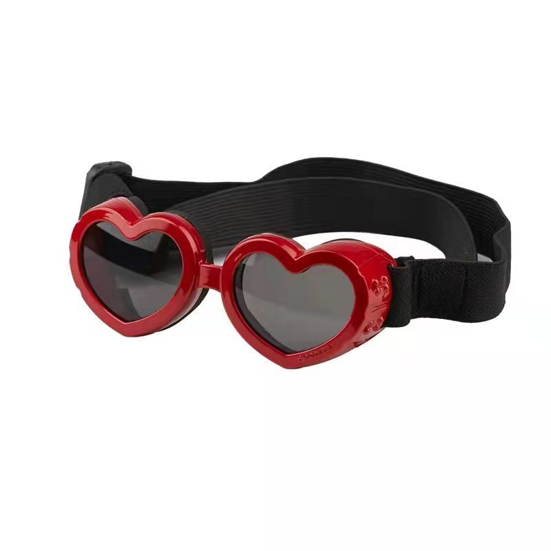Pet Glasses Windproof Eye Protection Accessories Red