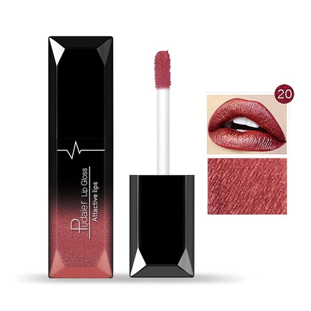 Makeup matte matte lip gloss lipstick 20color
