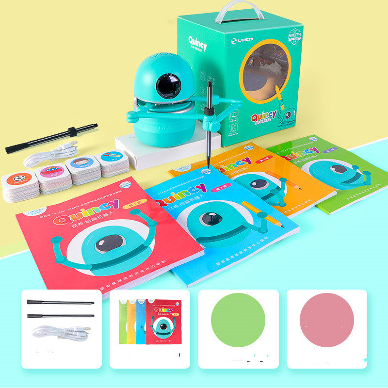 Painting Robot Kindergarten Children Students Ultimate version USB