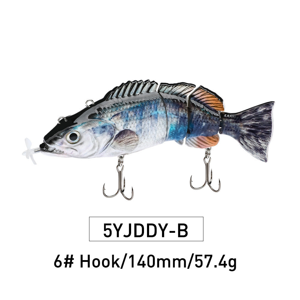 Electronic fish automatic swimming bait propeller smart lure B