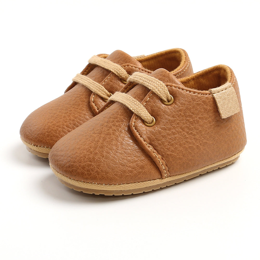 Baby Casual Shoes Men and Women Baby Shoes Dark brown
