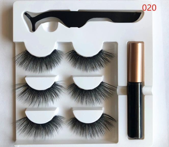 Magnetic false eyelashes 020
