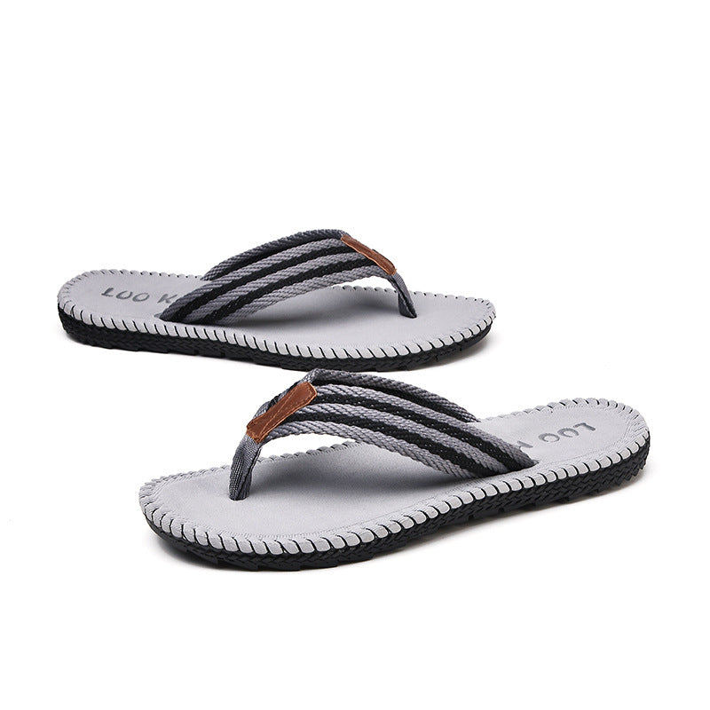 4 Colours Beach Sandals Men Shoes Gray