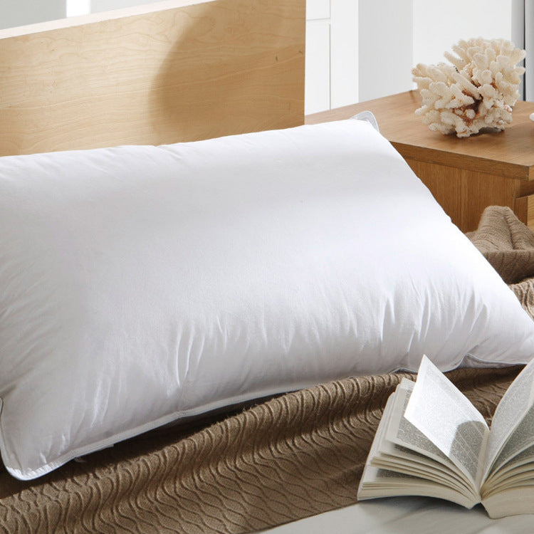 Down Pillow Core Duck Down Pillow Hotel Homestay Bedding 45x75CM