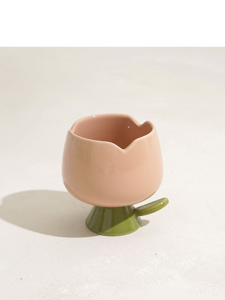Ceramic flowerpot Pink