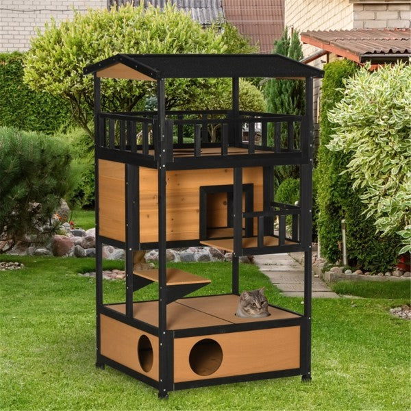 Cat House, Wooden Cat House Amazon Shipping, WalMart Banned, No Shipping On Weekends Natural