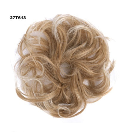 Wig hair ring chicken tail 17style