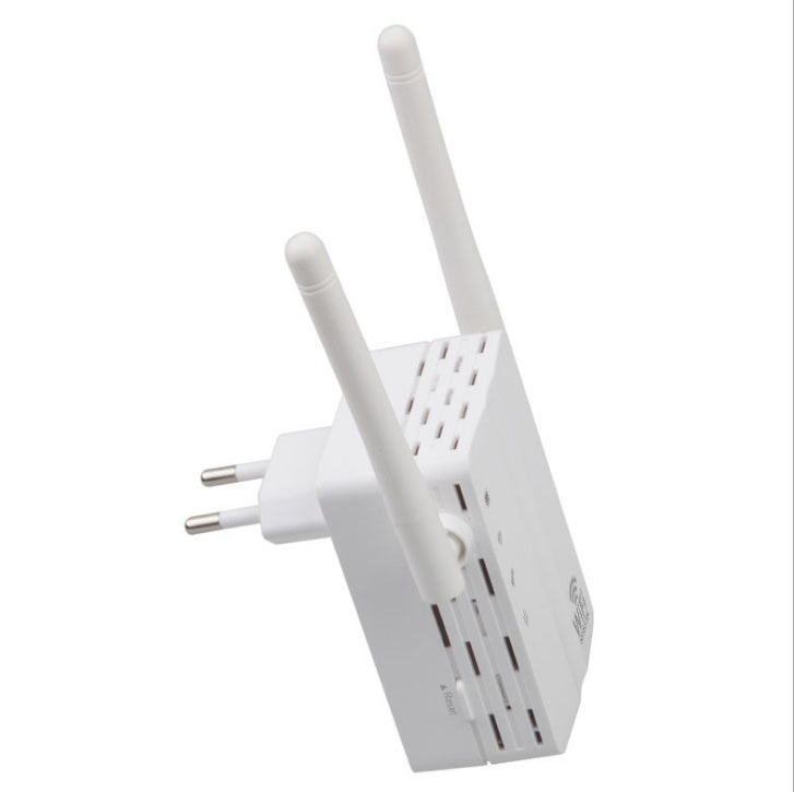 Manufacturers direct 300M WIFI signal amplifier, wireless router repeater small steamed bread Repeater EU