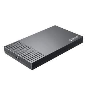 2.5 Inch Mobile Hard Disk Box Type-C USB Notebook Black