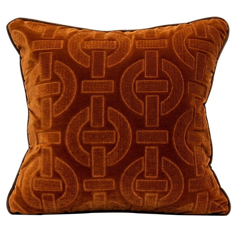 Simple Modern Geometric Slipcover Pillow Case Picture color 45x45cm NO FILLING