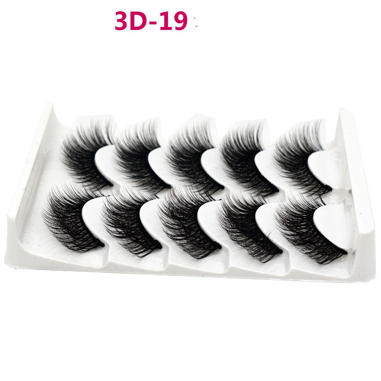 Handmade chemical fiber false eyelashes 3D19