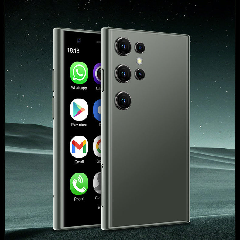 S23PRO & XS15 Mini Smart Small Mobile Phone 30 Screen 2G 16G Android 3G Network WIFI Green 16GB