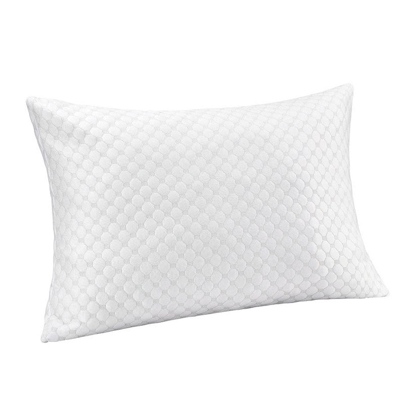 Cross-border in stock Broken Sponge Memory Pillow Broken Sponge Slow Recall Pillow Broken Sponge Ice Silk Pillow Broken Sponge Particle Pillow White 51*92