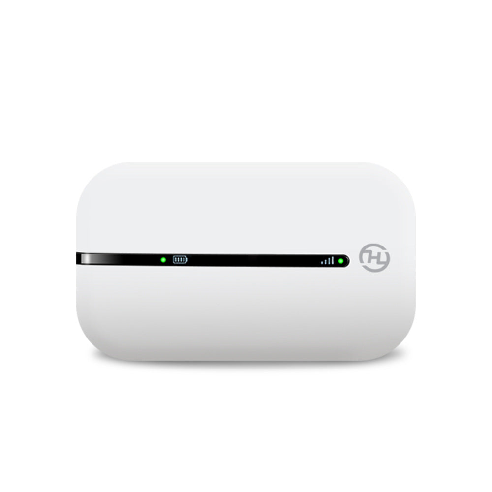 Wi-fi 4g Router With Lithium Battery 150Mbps Unlocked White