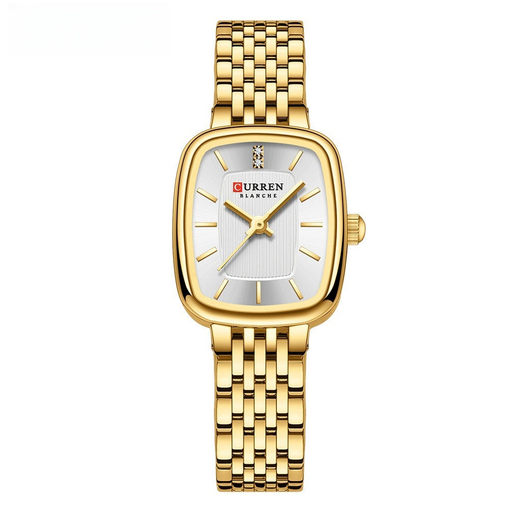 Women's Fashion Casual Steel Belt Watch