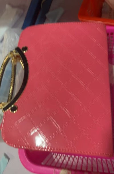 Lingge Shoulder Bags Women Handbags Messenger Bag Watermelon Red