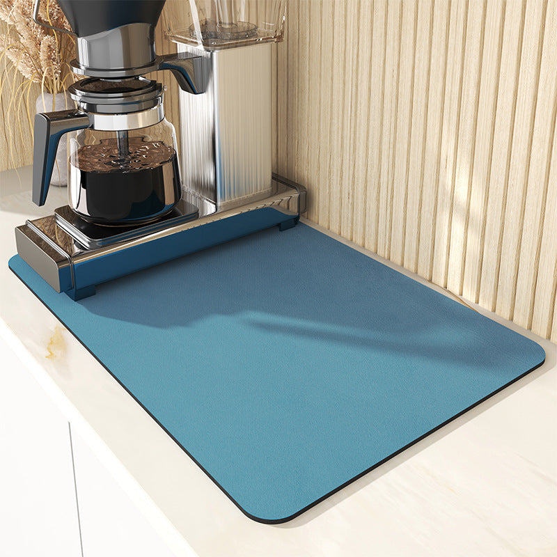 Coffee Maker Absorbent Pads Kitchen Navy Blue