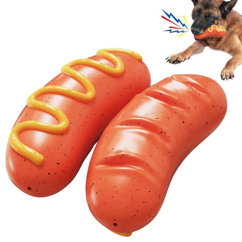 PPOKEl Dog Chew Toys Aggressive- Chaewers.Indestructible Dog Toy For Aggressive Chewer,Tough Chew Toys For Dogs Rubber Orange Plain