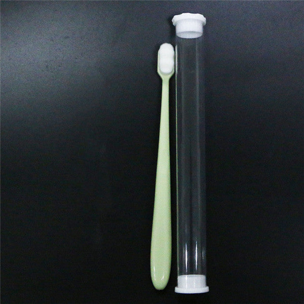 Micron Soft Toothbrush Green wavy head